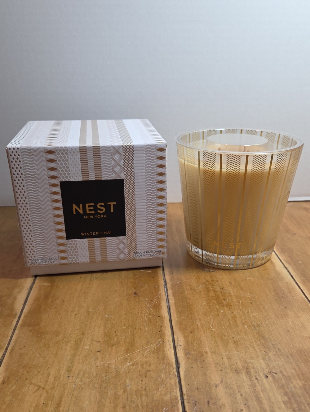 Nest New York Winter Chai 3 Wicks Scented Candle ~ 21.1 oz